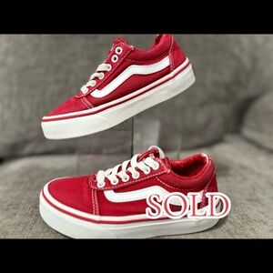 Vans Off The Wall Toddler Size 11.0 Youth